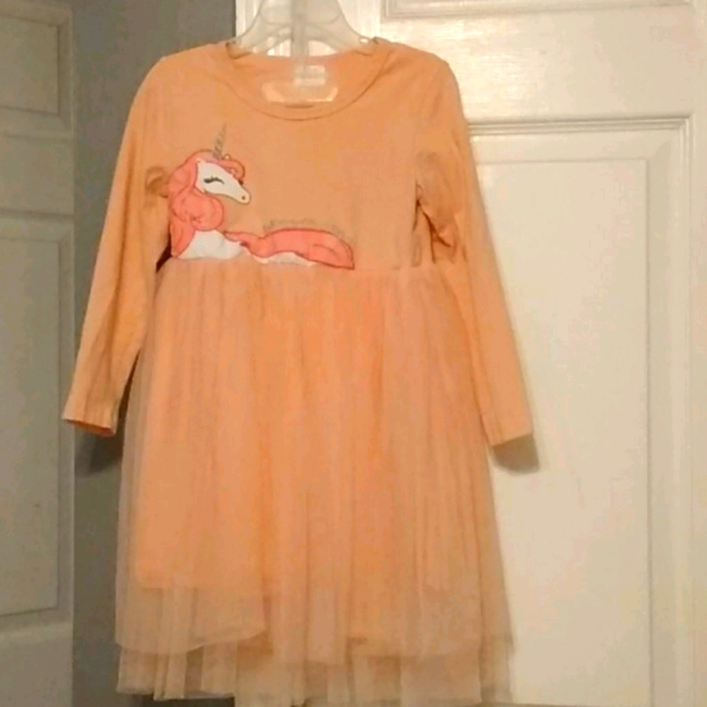 Girls unicorn dress